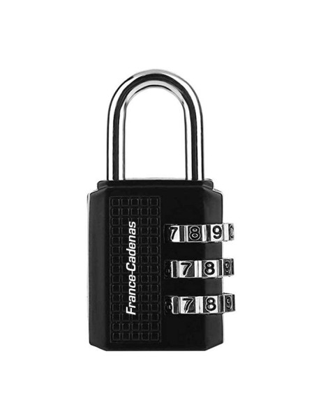 Lot de 2 cadenas à code MASTER LOCK zinc, l.35 mm