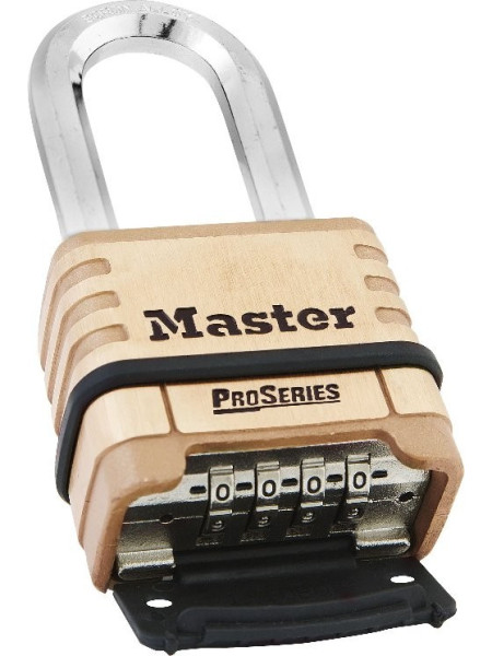 Cadenas à combinaison programmable en laiton protégé ProSeries