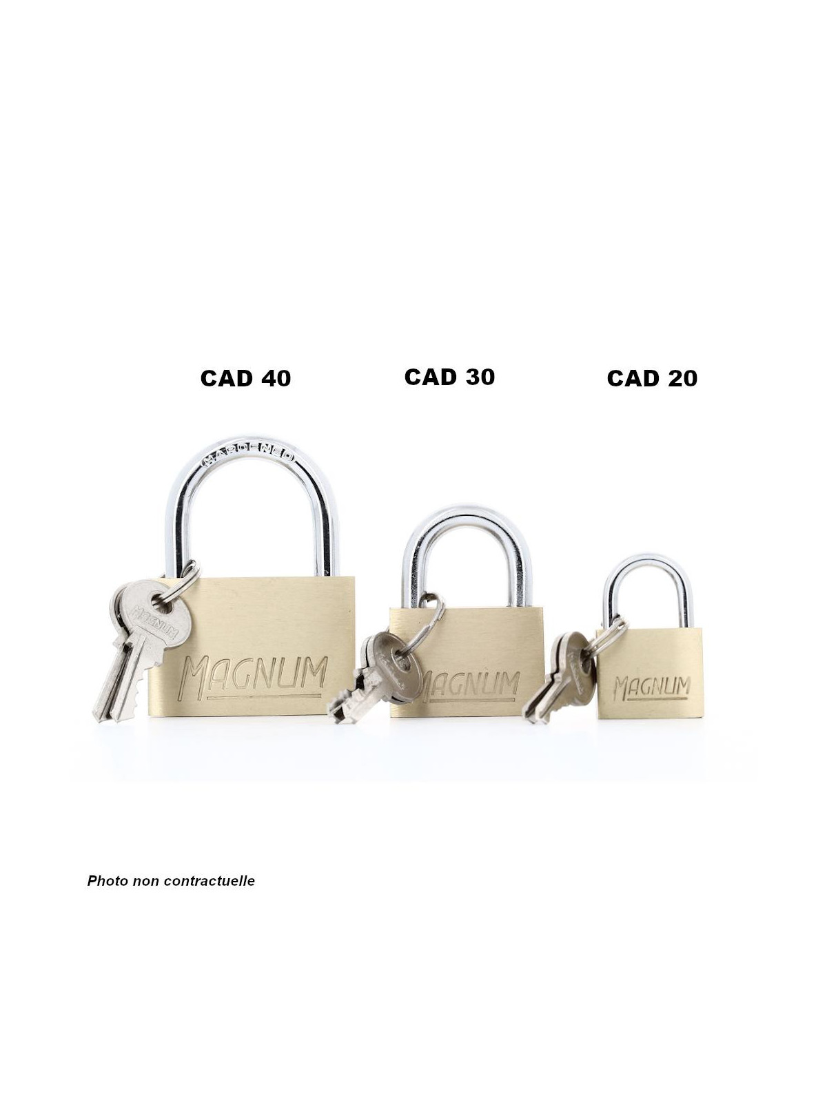 Pack de 12 Master Lock CAD20