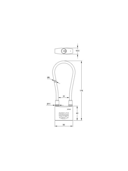 IFAM CABLE INOX 50