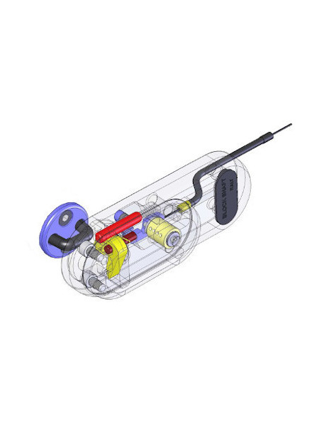 Antivol utilitaire BLOCK SHAFT GATELOCK (lot de 2 serrures)