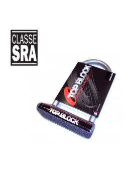 Antivol U SRA TOP BLOCK SILVER 124/250