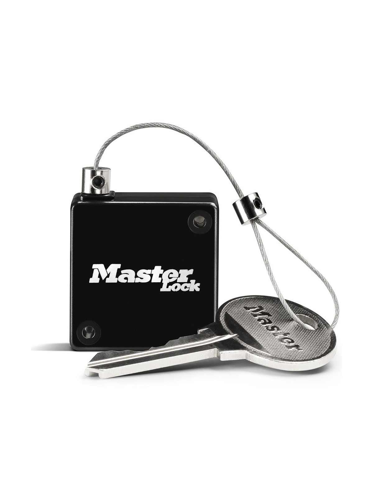 Master Lock 5490 - Système de câble rétractable pour coffre à clés