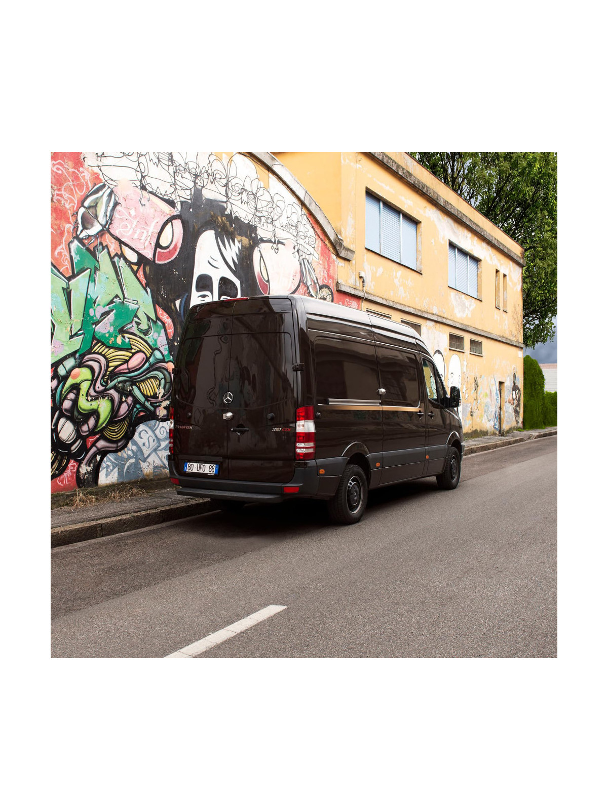 Antivol Meroni UFO PLUS Double (UFO+) pour véhicules utilitaires