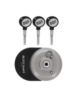 Antivol utilitaire Blockshaft XVAN (1 serrure) fermeture manuelle et automatique