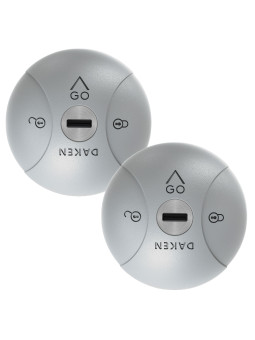 Daken Saturn GO - Cadenas Antivol pour les Portes Arrières et Latérales des Véhicules Utilitaires Légers et Camionettes