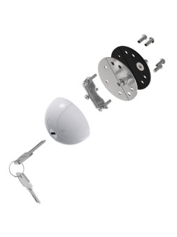 Daken Saturn GO - Cadenas Antivol pour les Portes Arrières et Latérales des Véhicules Utilitaires Légers et Camionettes