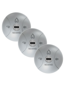 Daken Saturn GO - Cadenas Antivol pour les Portes Arrières et Latérales des Véhicules Utilitaires Légers et Camionettes