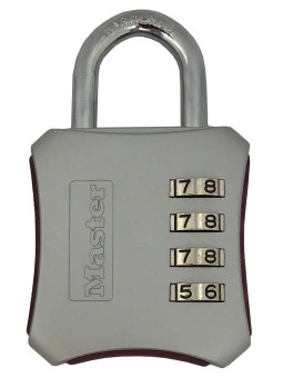 Cadenas à combinaison Master Lock 653EURDCOL rouge