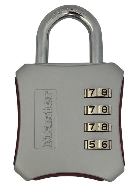 Cadenas à combinaison Master Lock 653EURDCOL rouge