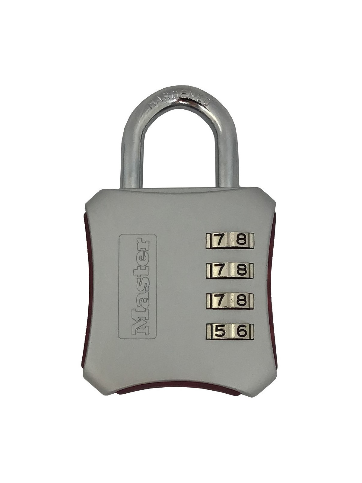 Cadenas à combinaison Master Lock 653EURDCOL rouge