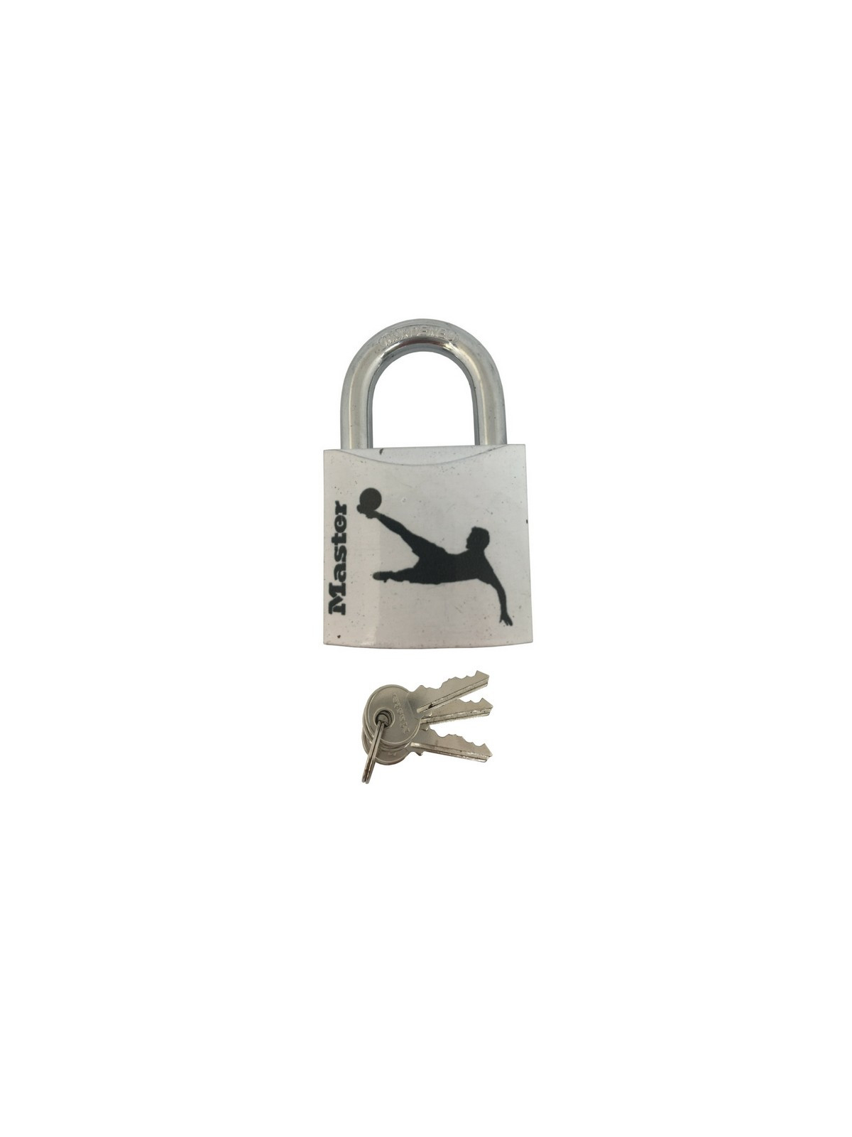 Cadenas Master Lock 3430EURDSPO motif sport foot