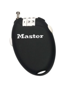 Câble rétractable Master Lock 4603 EURD noir