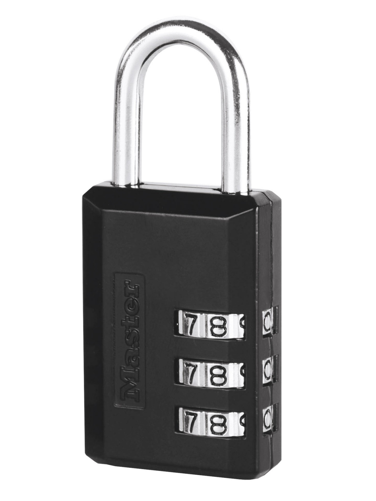 Cadenas Master Lock 647EURD noir avec code programmables 3 molettes
