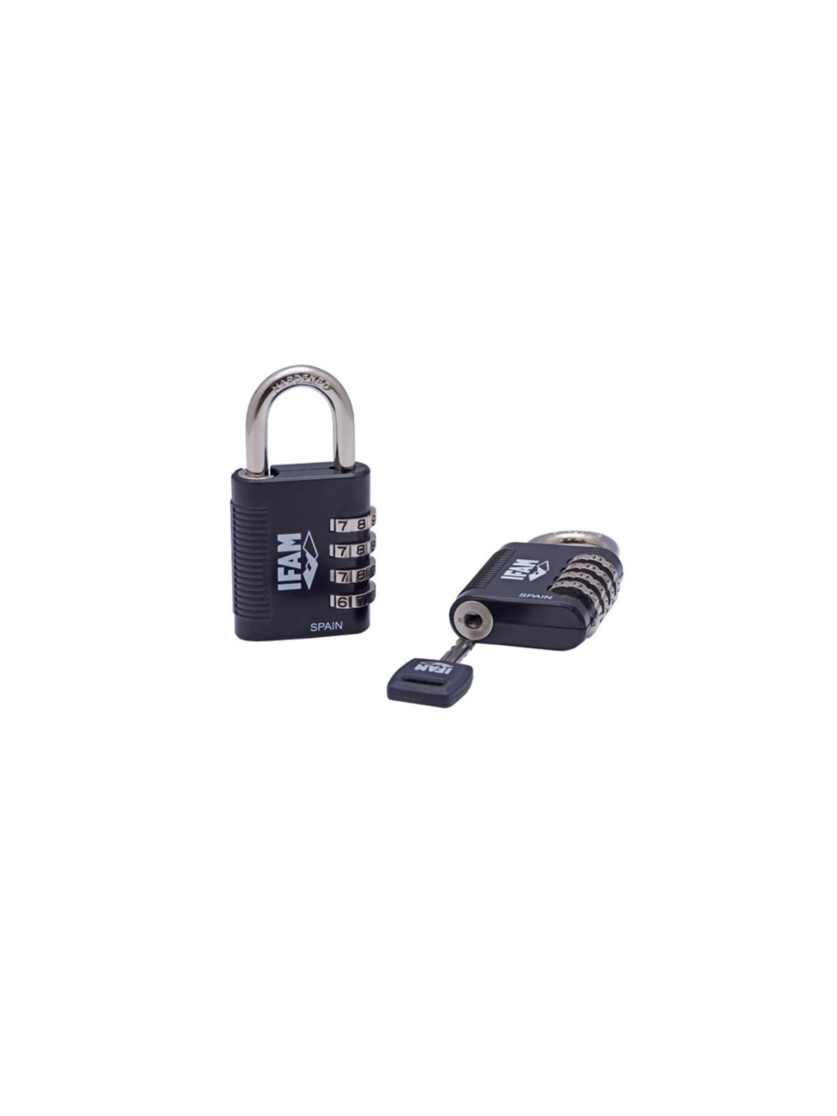 Cadenas à combinaison avec clé passe IFAM R4MK