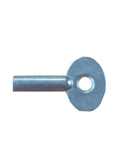 Clé d'artillerie seule THIRARD ouverture demi-lune pour cadenas d'artillerie