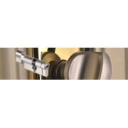 Cylindre de sécurité à bouton pour tous types de portes